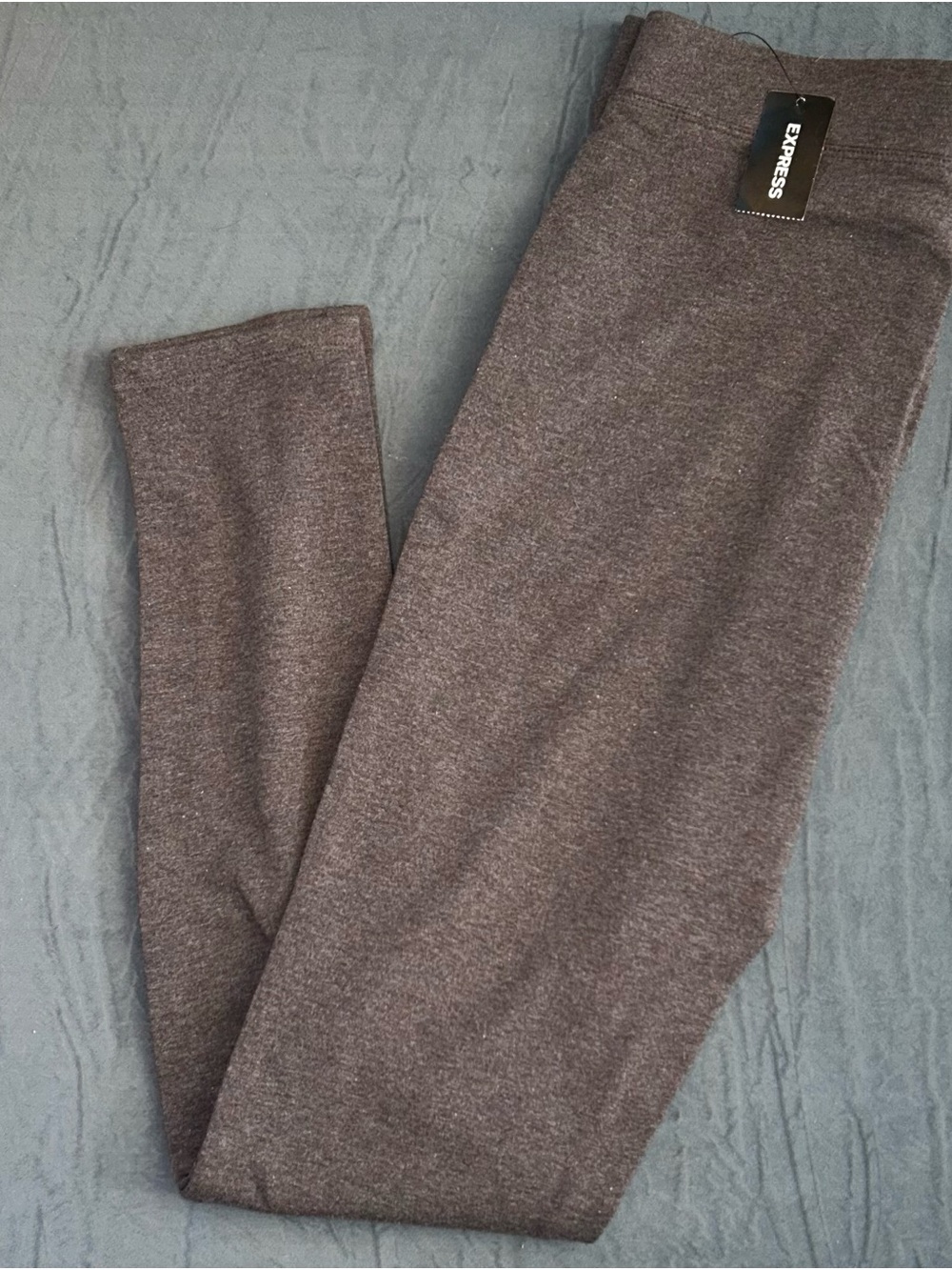 Express Men's Brown Heathered Jogger Pants